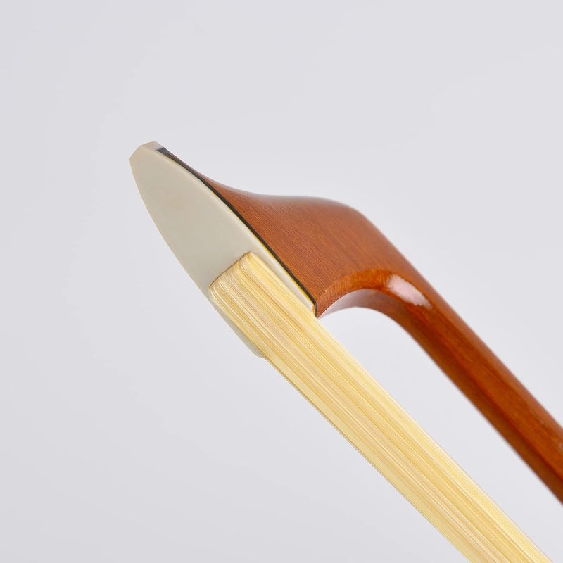 WinsterBow Brazilwood Ebony Violin Viola Cello Bow Full Size Ebony Frog with Natural Horsehair (Cello bow 4/4) - Image 4